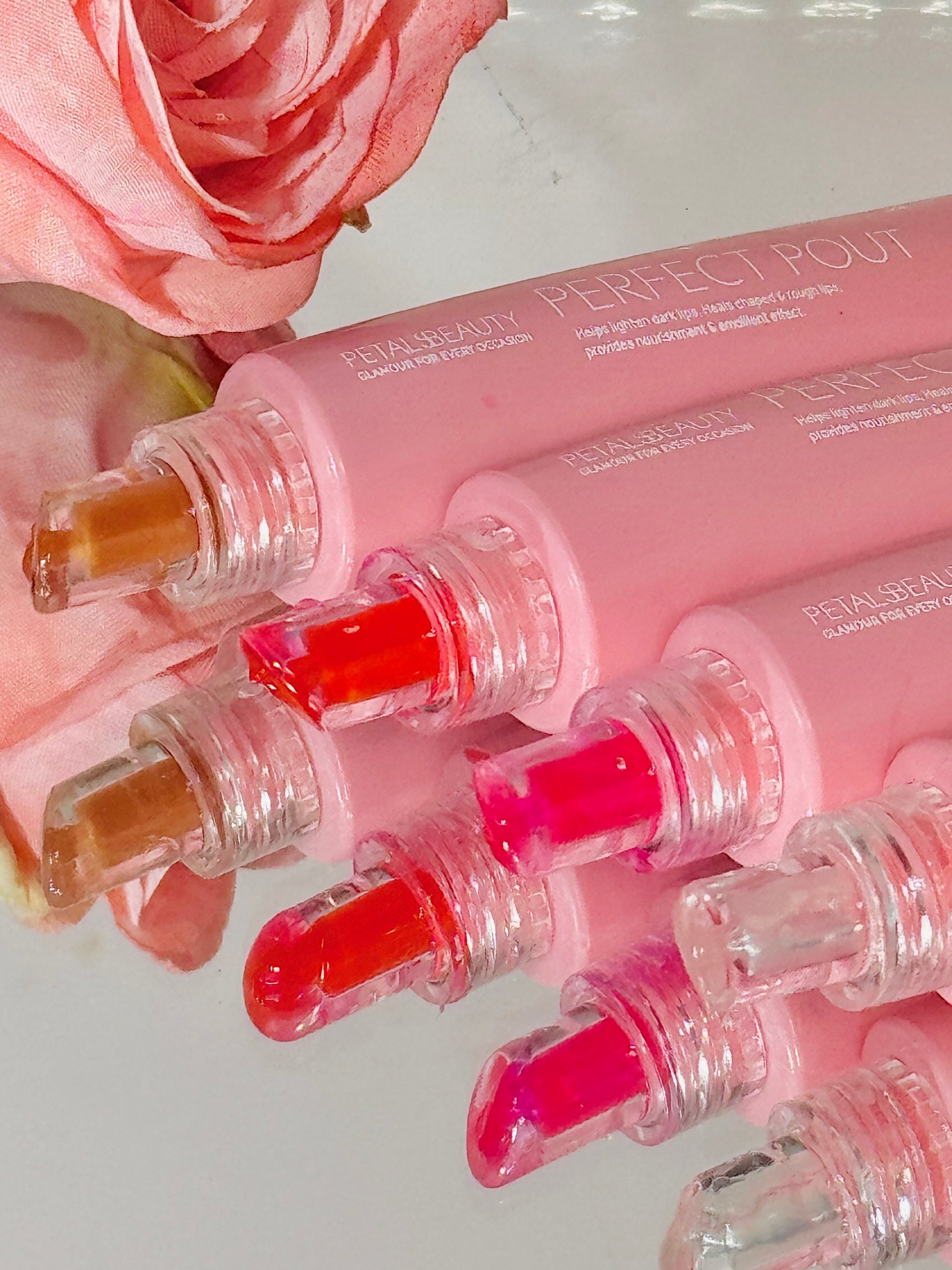 transparent lip gloss