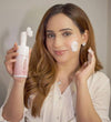 Whitening Cleanser Mousse—(alpha arbutin+glycolic acid+aloevera) - The Petals Beauty
